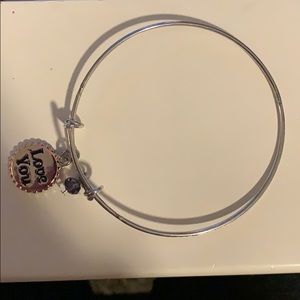 “Love you” Alex and Ani Bracelet
